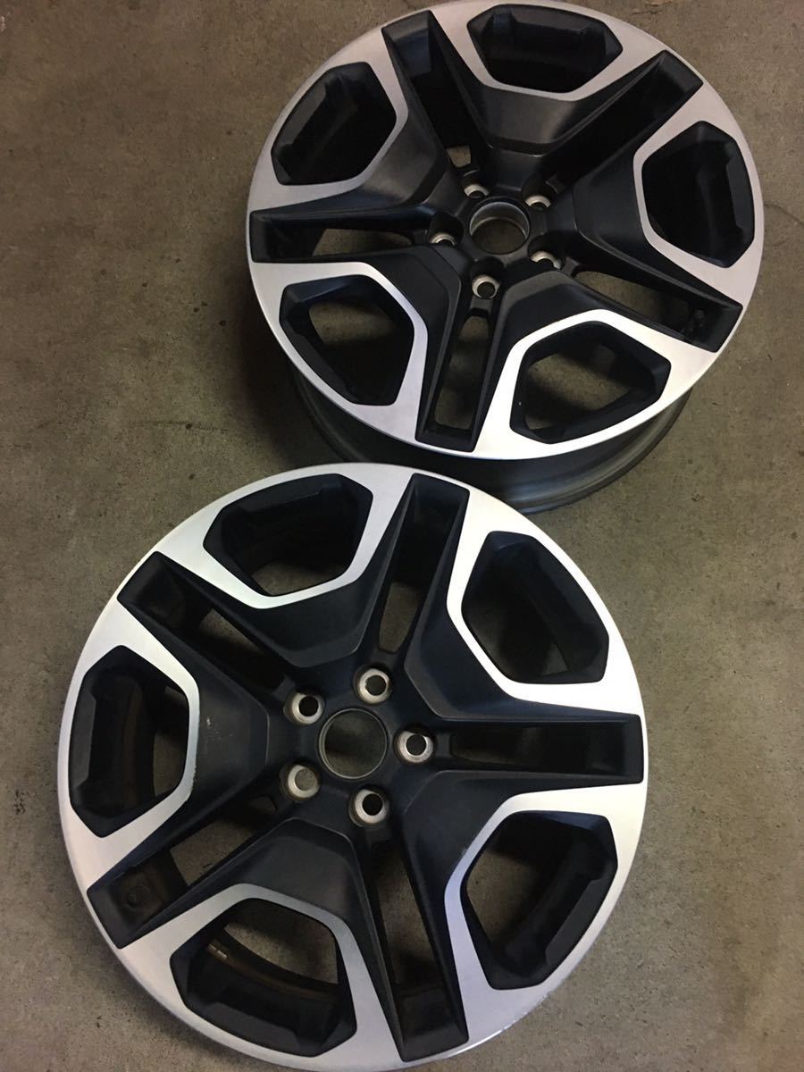 ☆トヨタ純正ホイール 2本 7.5J+40 RAV4 ラブ4 RAV4 19インチ