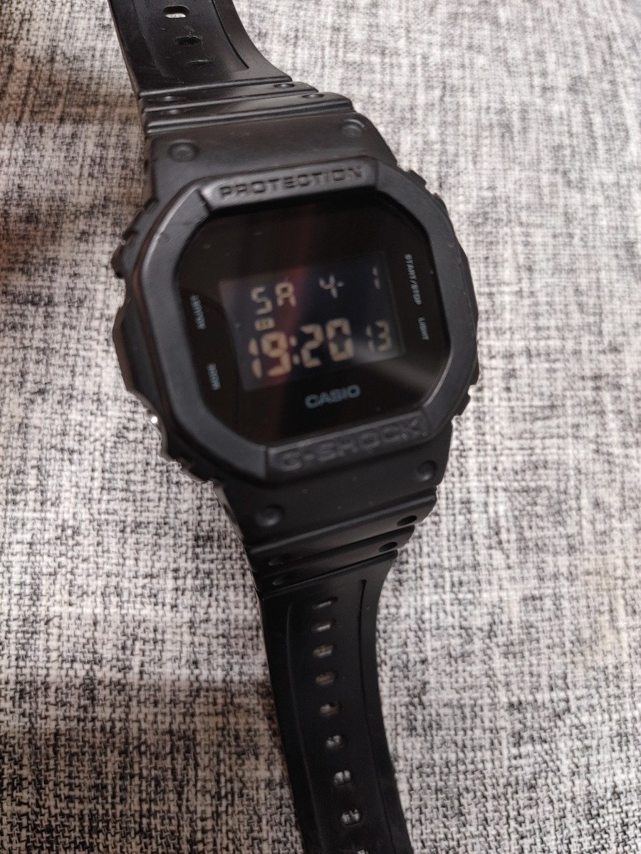 CASIO G-SHOCK 3229 DW 5600 BB オール ブラック 人気 定番 スピード 