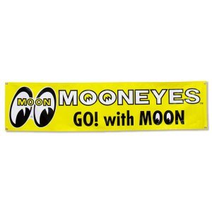 送料520円　MOONEYES ビニール バナー [MG103]