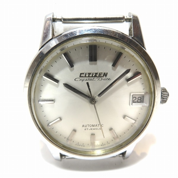シチズン クリスタルデイト AUDS-2802-Y 自動巻 ベルトなし 時計 腕時計 メンズ☆0313