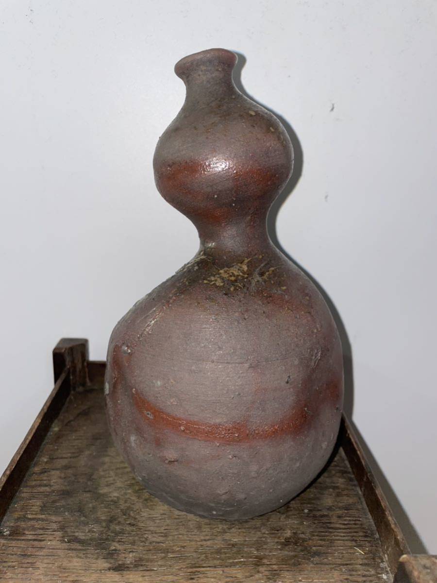 北大路魯山人 魯山人? 備前焼 備前 酒器 徳利 瓢箪 花瓶 花器 花生 古