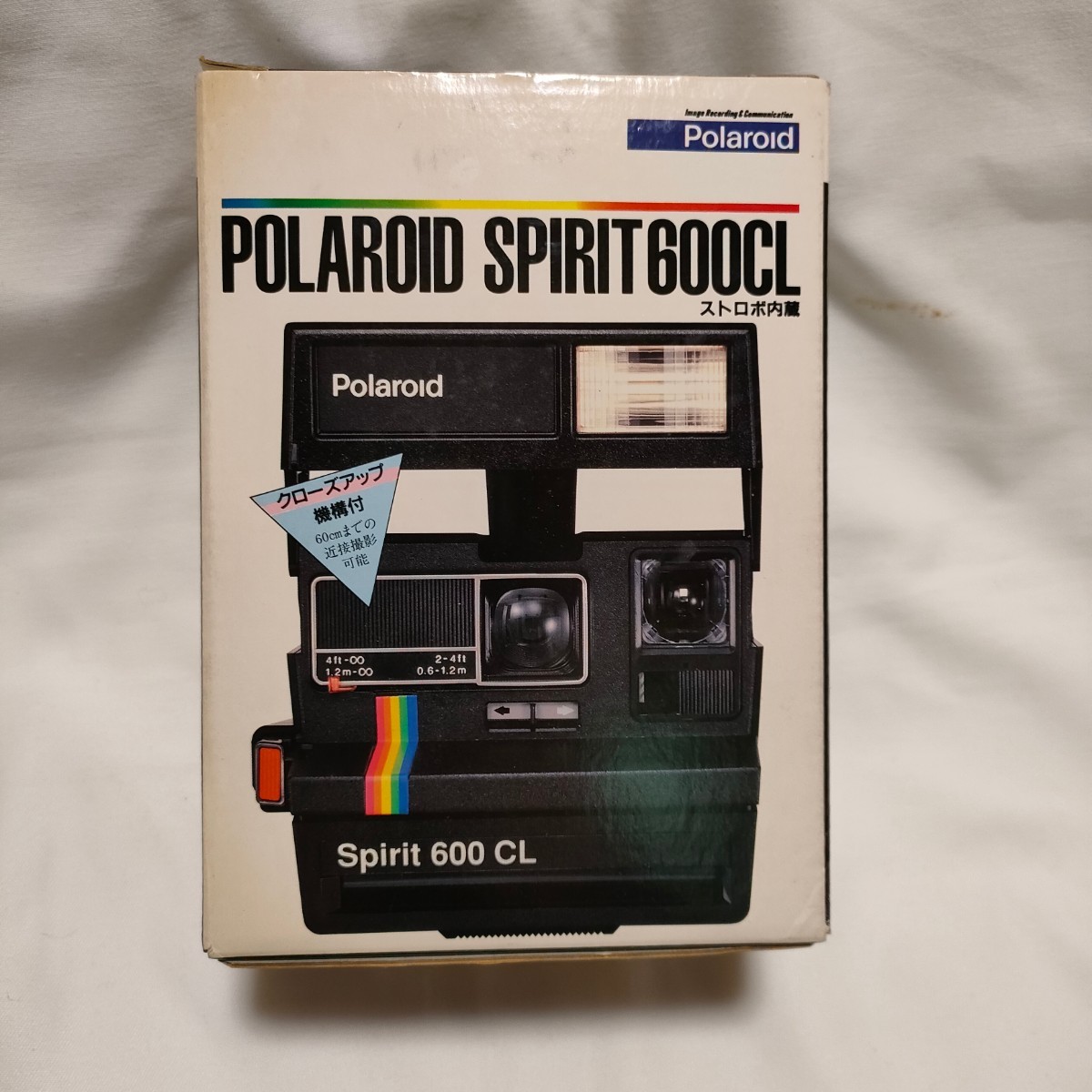 ポラロイド 600CL ストロボ内蔵 未使用 POLAROID SPIRIT レトロ 希少