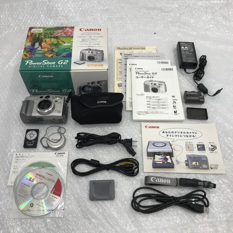 【BCBE1010】Canon　PowerShot G2 7-21㎜　通電〇