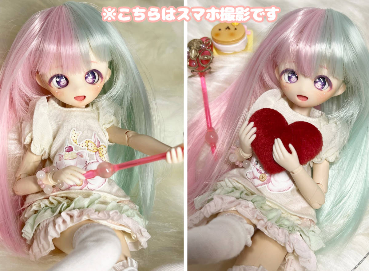 MochiDoll】PARABOX パラボックス プチ姫カスタムヘッド＋アイ1組＋