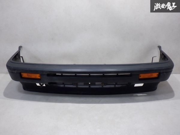 トヨタ純正 AE86 カローラレビン カローラ レビン 前期 フロントバンパー 52119-12260 素地 ハチロク 棚2N25