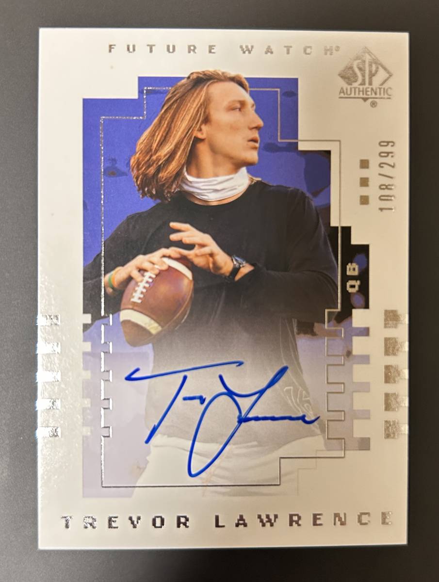 即決Trevor 【即決】Trevor Lawrence 直筆サイン 299枚限定 2021