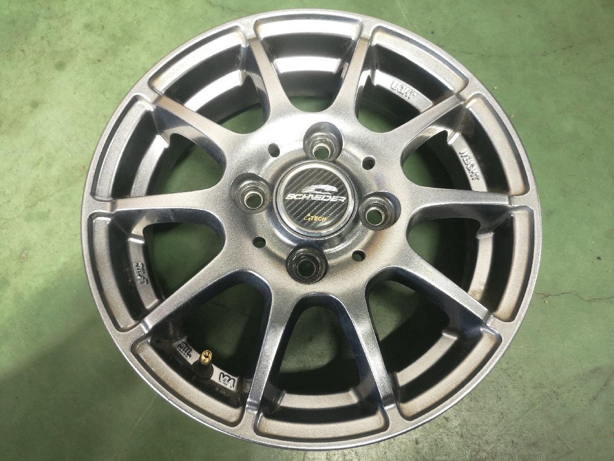 △ ホイール 4本 エーテック シュナイダー 13x4J+42 100 4H | JOB.MEU 