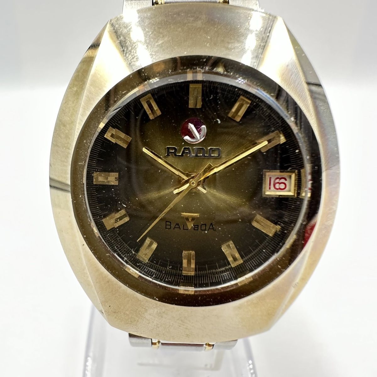 C116-A266-14 ◎ RADO ラドー BALBOA V バルボア デイト 自動巻き 超硬