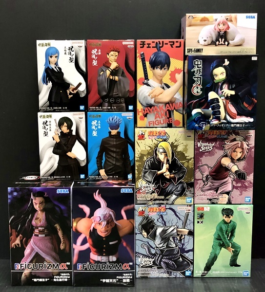 プライズフィギュアまとめ売り♪最新含むジャンプ系28体セット♪ 最終