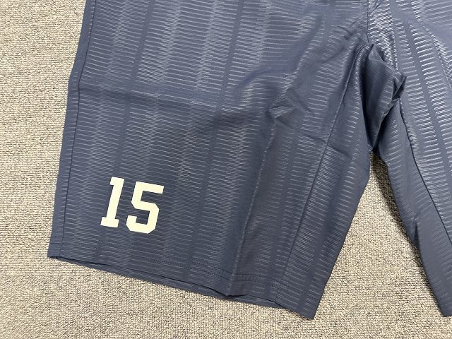 東京ヤクルトスワローズ #15 支給品 実使用 ハーフパンツ Size-3XL