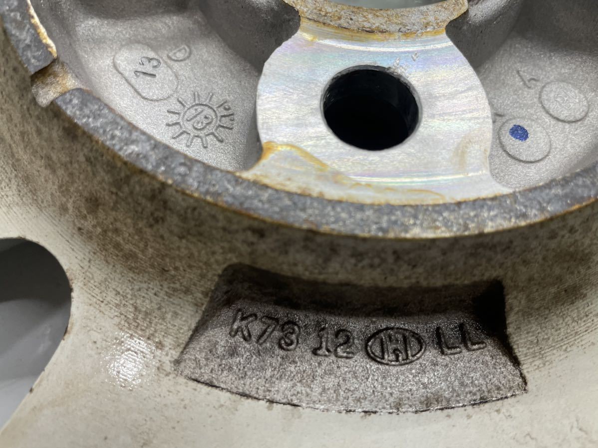 デミオ 純正アルミホイール タイヤ付 16インチ 6.5J +50 4穴 トーヨー  