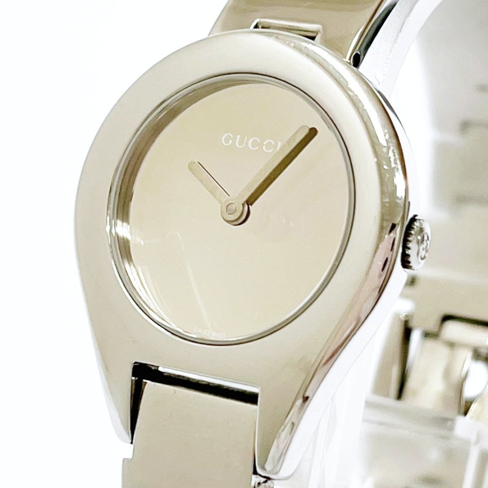 グッチ 6700L GUCCI 0 新品電池交換済 2針 【1円スタート】GUCCI