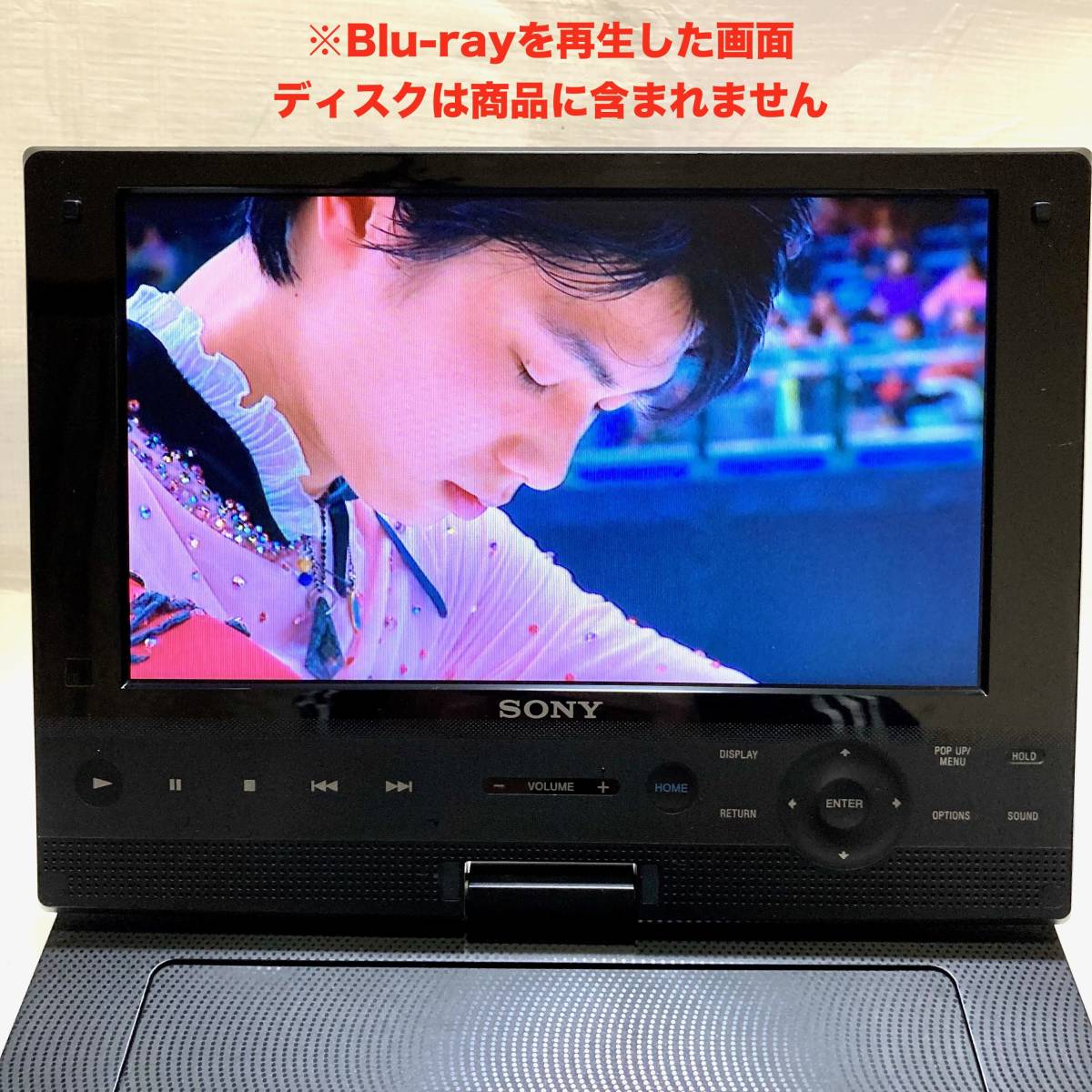 ☆即決 送料無料 リモコン無し SONY BDP-SX910 ポータブルBlu-ray/DVD