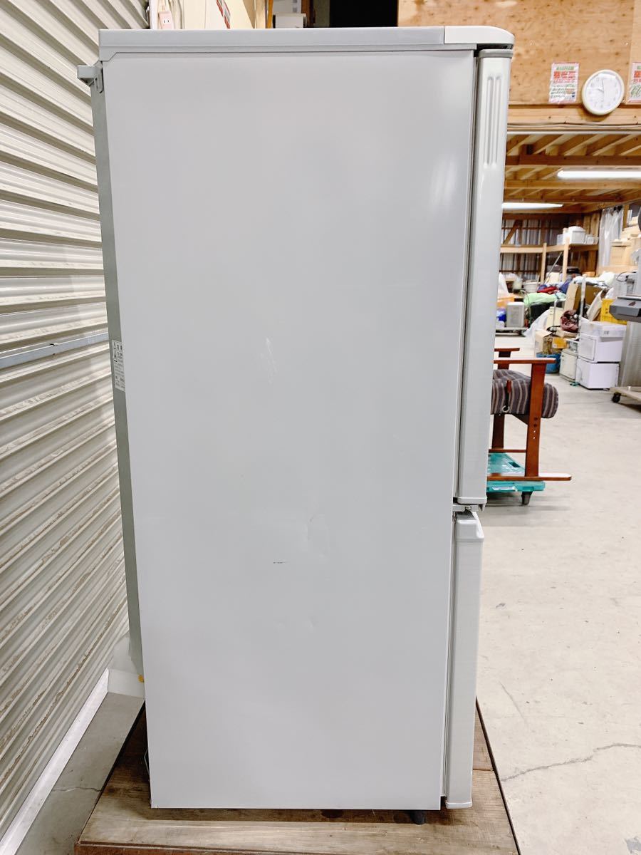 中古 SHARP シャープ ノンフロン冷凍冷蔵庫 SJ-PD14W-S 137L 2012年製