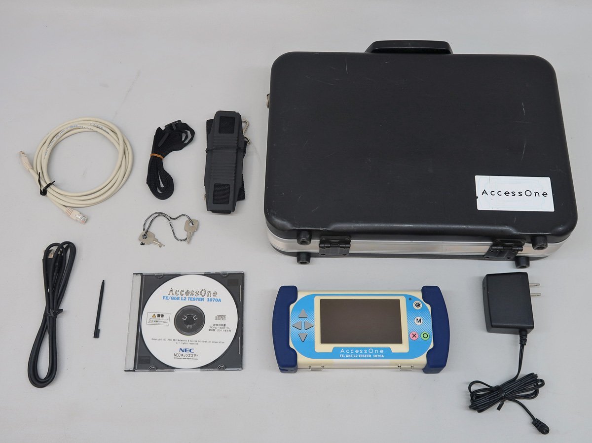 大得価 GX41630 NECネッツアイ 1070A AccessOne FE/GbE L2 TESTER ネットワークテスタ 返品保証なし(アマチュア無線)｜売買されたオークション情報、yahooの商品情報をアーカイブ公開 - オークファン その他