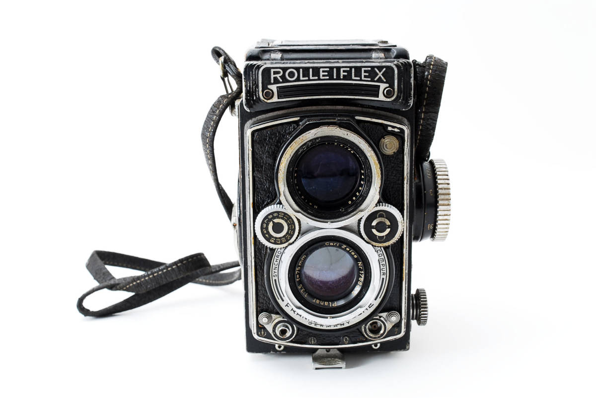 【ジャンク】ROLLEIFLEX 3.5E planar F3.5 75mm ローライフレックス #253