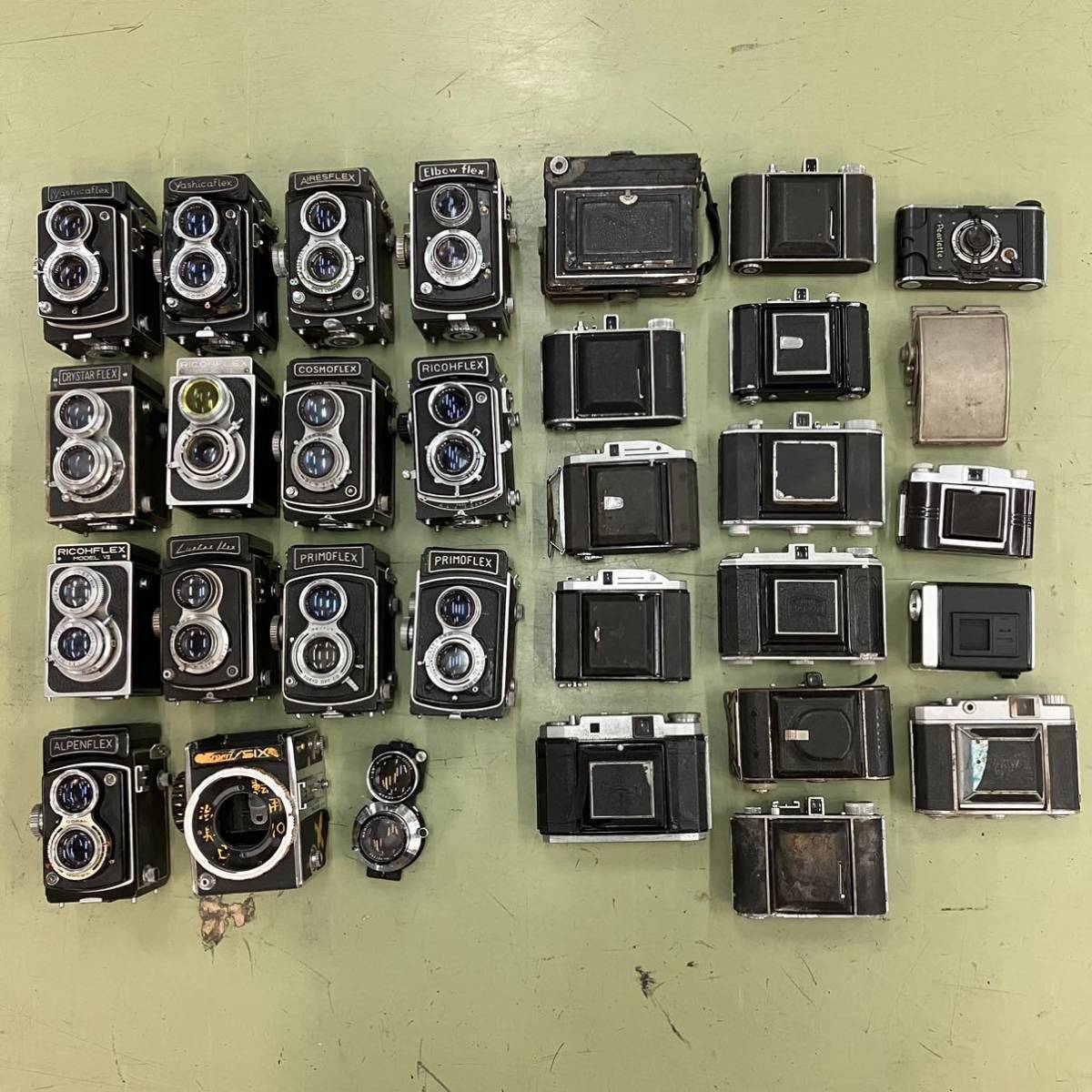 △D【31点】二眼レフ 蛇腹 アンティークカメラ YASHICA MAMIYA 他