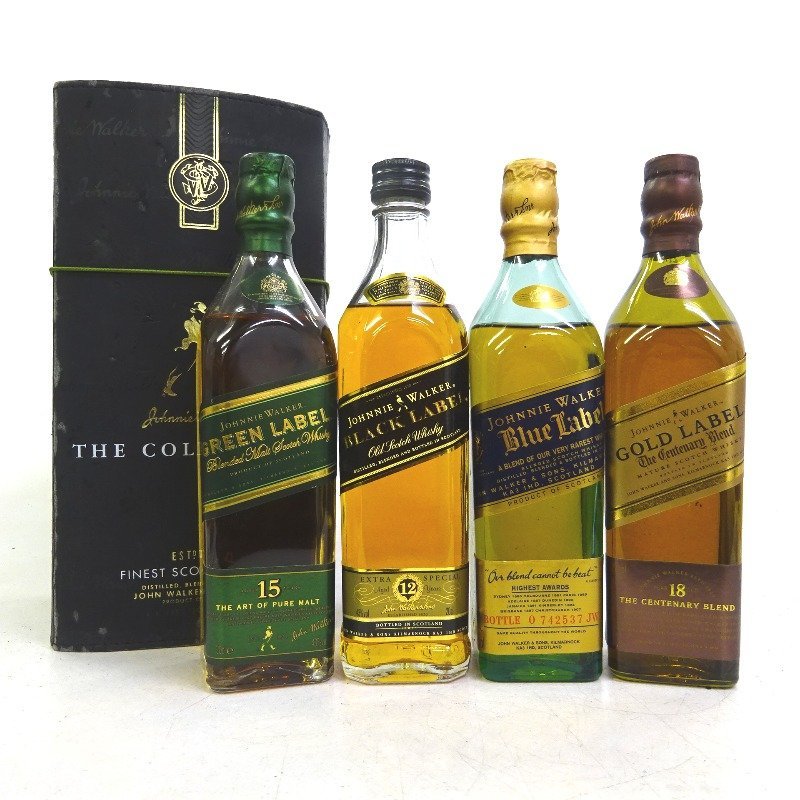 ウイスキー ジョニーウォーカー コレクション 4本セット 200ml