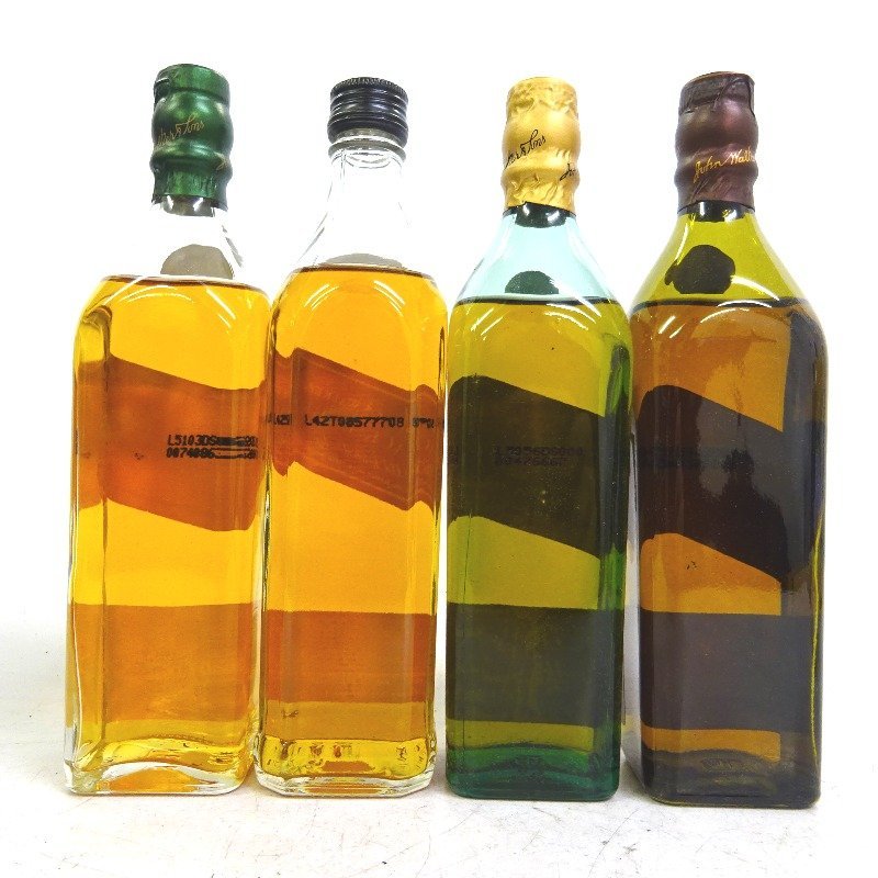 ウイスキー ジョニーウォーカー コレクション 4本セット 200ml