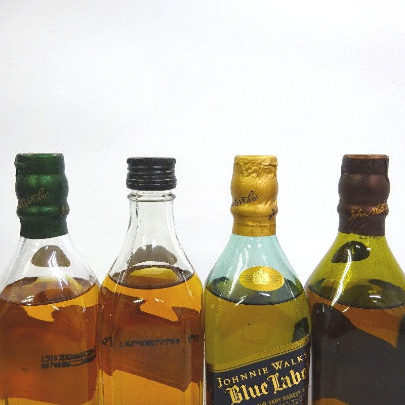 ウイスキー ジョニーウォーカー コレクション 4本セット 200ml