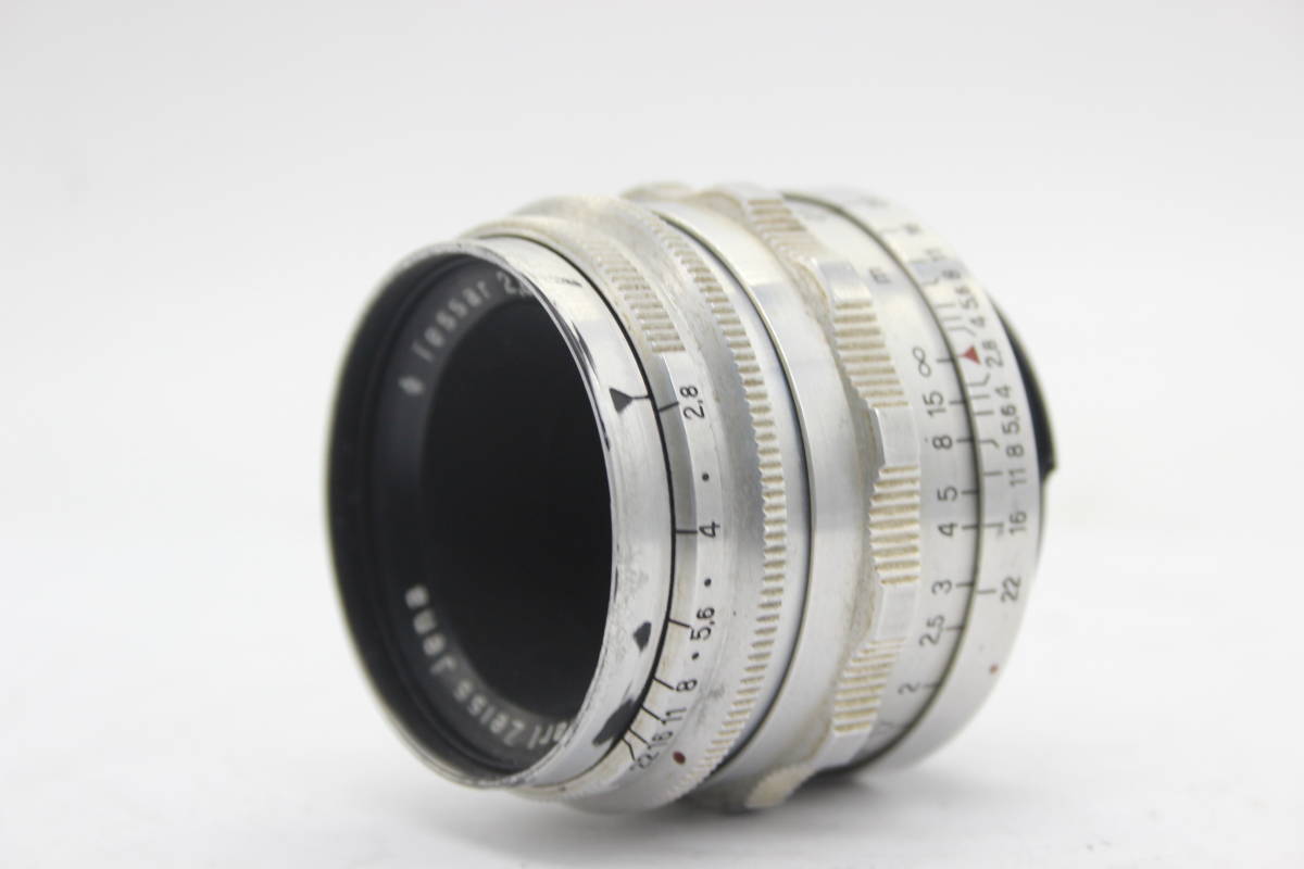 【返品保証】 カールツァイス Carl Zeiss Jena Tessar 50mm F2.8 T レンズ C4192