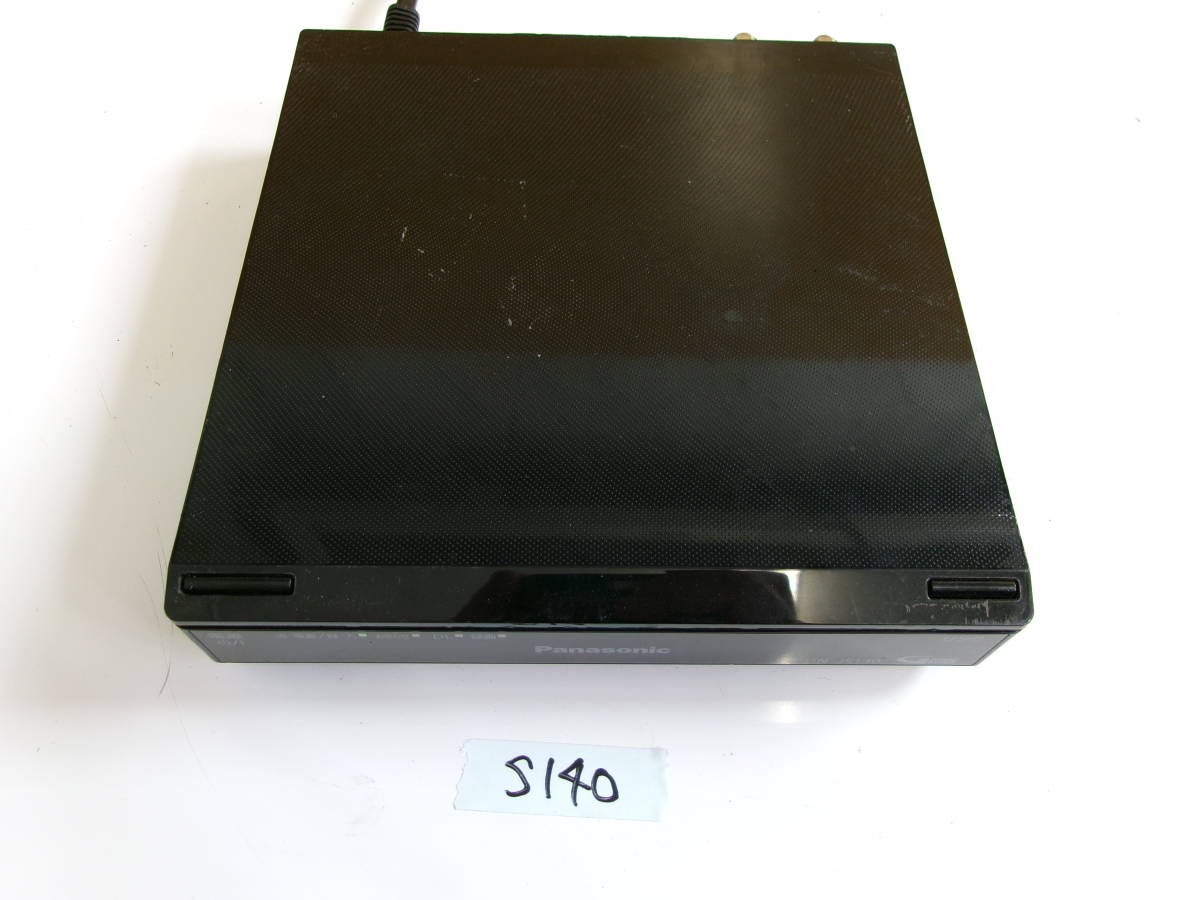 (S-140)PANASONIC HDDレコーダー UN-JS130 通電確認のみ 現状品