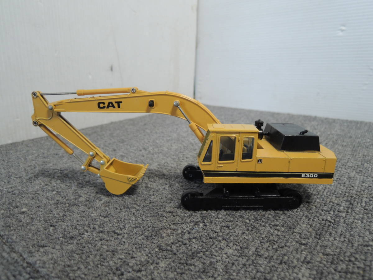SHINSEI MINI POWER パワーショベル CAT E300 NO606 S1/48 油圧