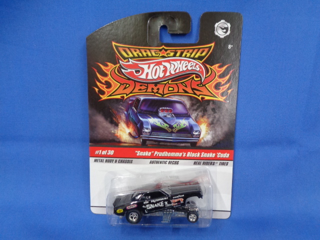 ■ホットウィール ドラッグストリップデーモンズ DRAG STRIP DEMONS プリマスクーダ スネークⅢ