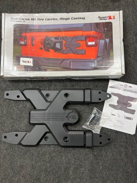 Rugged Ridge JLラングラー HD タイヤキャリアヒンジ　強化　リアゲート　ラギッドリッジ　JEEP