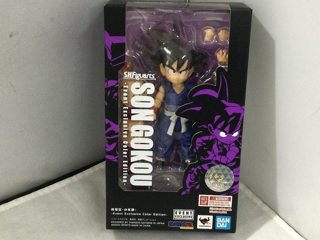 定番人気，安い 1円スタート バンダイ BANDAI S.H. Figuarts SON GOKOU 孫悟空 少年期 Event Exclusive Edition(孫悟空)｜売買されたオークション情報、yahooの商品情報をアーカイブ公開 - オークファン 孫悟空