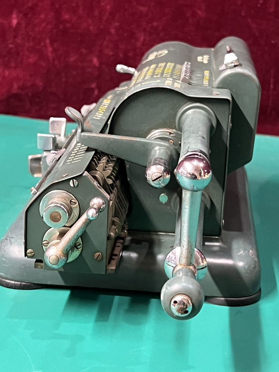 レトロ タイヨー TAIYO CALCULATOR MODEL 23 手回し 計算機 手動式 