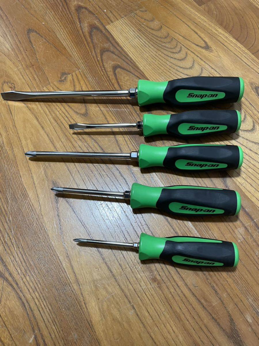 Snap-on ドライバー5本セット 