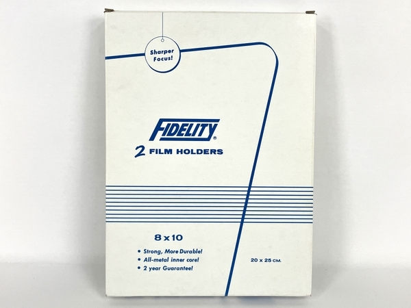 FIDELITY Elite 8×10 FILM CASSETTE 大判 カメラ フィルムホルダー