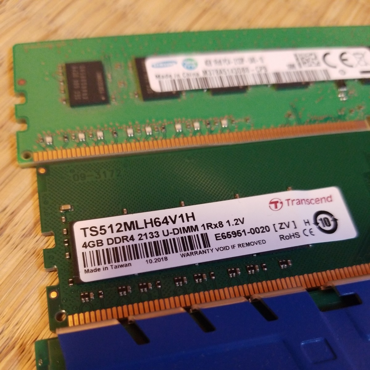 DDR4メモリ 8GB 5枚組 デスクトップ 動作未確認 ジャンク品 DDR4 8GB