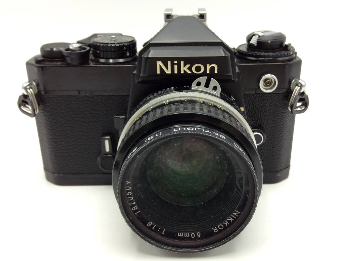 Nikon ニコン FE + NIKKOR 50mm 1:1.4 f1.4 フィルムカメラ 一眼レフ