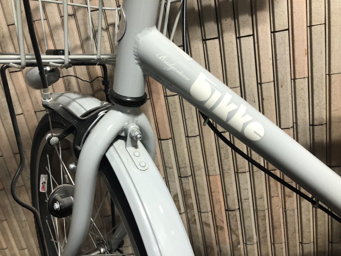 BRIDGESTONE ブリジストン bikke ビッケ 22インチ 子供用自転車 グレー