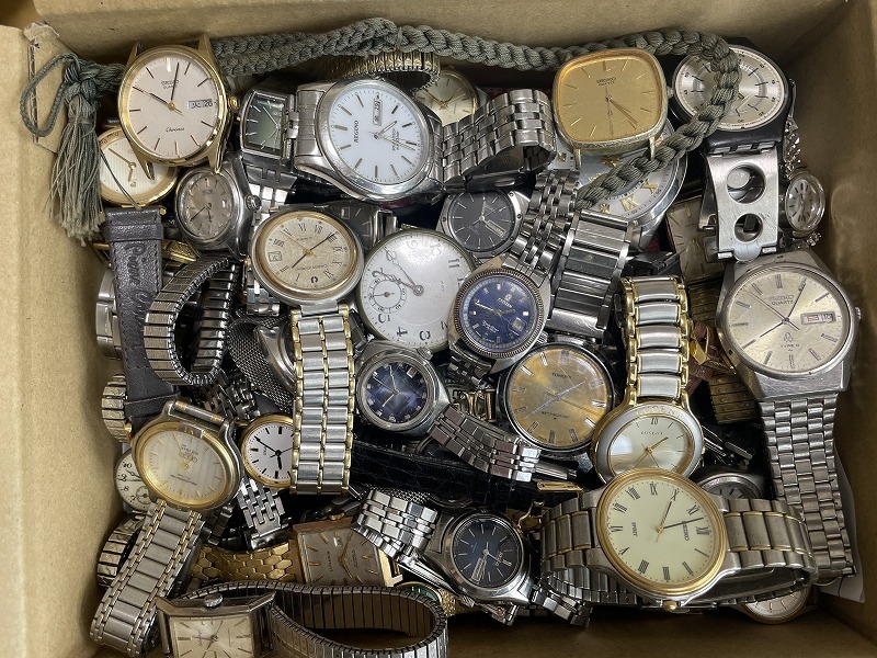 100個 腕時計 SEIKO CASIO まとめ CITIZEN まとめ売り 手巻き G-SHOCK