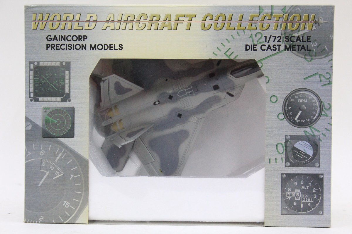 GAINCORP/ゲインコープ 〇 F-22 RAPTOR/ラプター #001 ワールド エアークラフト コレクション 〇＃997