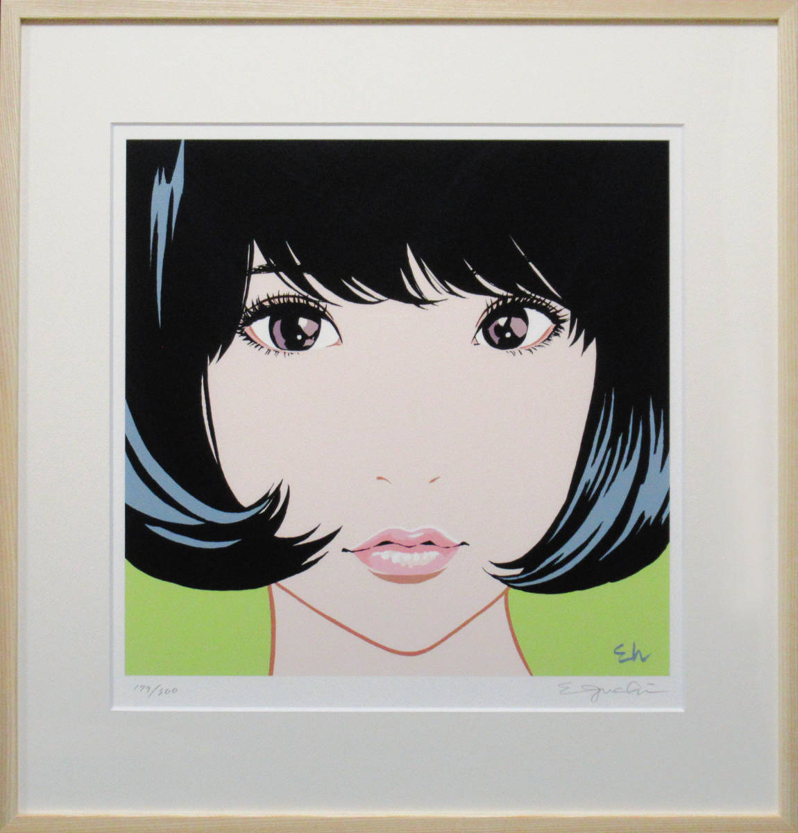 絵画】『 ヒロ・ヤマガタ （山形博導）「かまくら」 シルクスクリーン