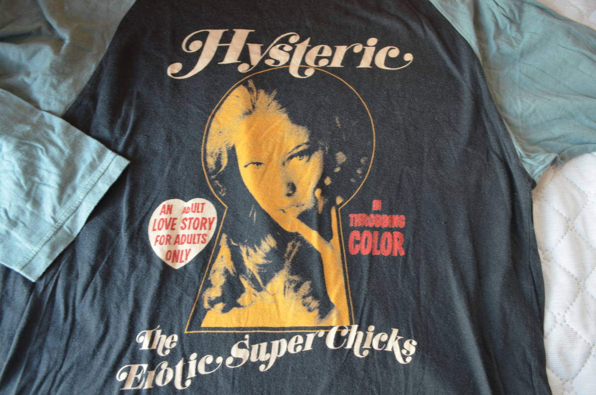 ヒスグラ★初期・鍵穴エロスガール長袖tシャツ（黒水）