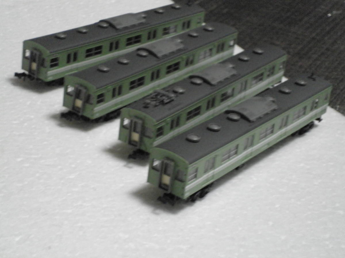 MICROACE製 103系西日本更新車 岡山色 4両セット 中古品 岡山色