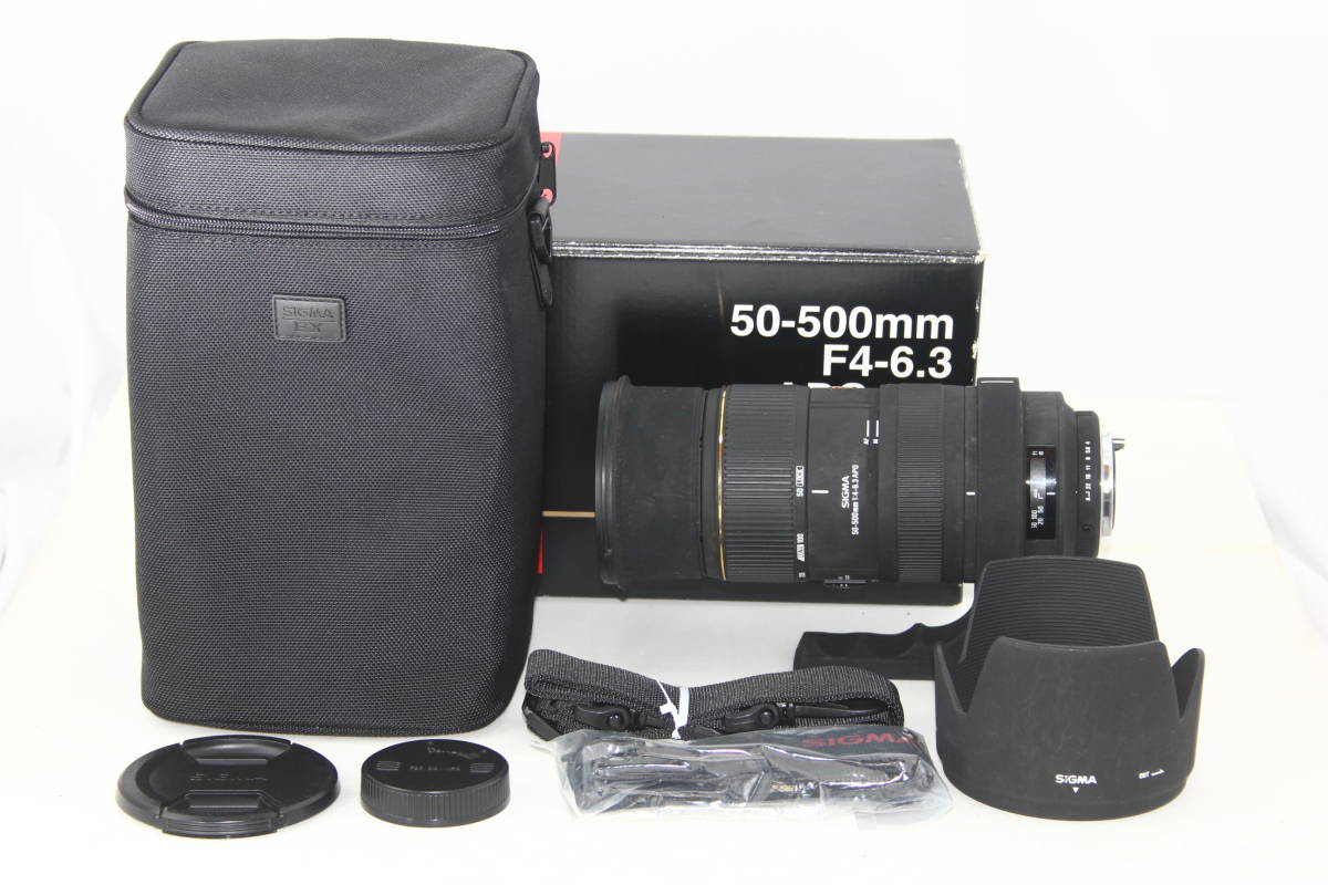 シグマ SIGMA 50-500mm F4-6.3 APO ペンタックス用 PENTAX 0093-92