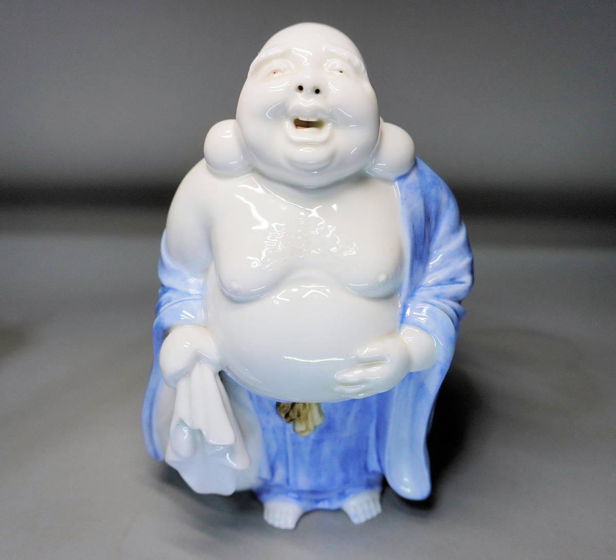 ◎【P】平戸/三川内焼/布袋様/貯金箱/蓋無/(陶磁一般)｜売買された 