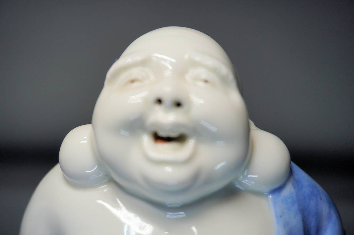 ◎【P】平戸/三川内焼/布袋様/貯金箱/蓋無/(陶磁一般)｜売買された 