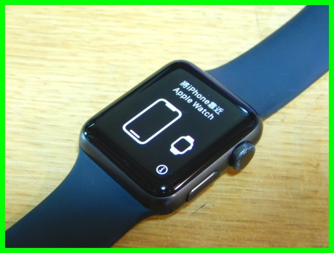 ☆④☆Apple Watch Series 3 38mm GPSモデル スペースグレー 本体と
