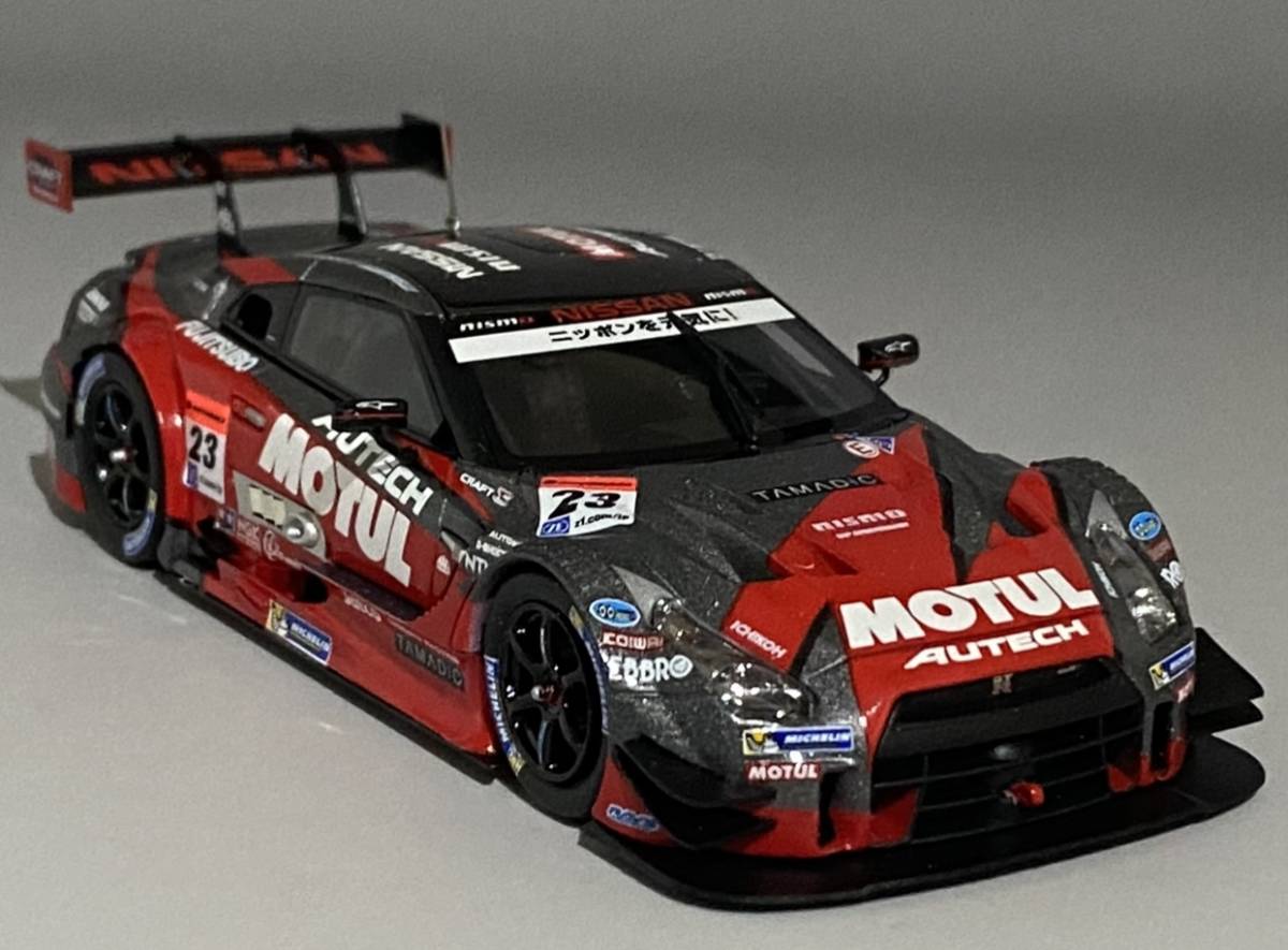 Ebbro 1/43 NISMO MOTUL AUTECH GT-R #23 Super GT500 2014 ◆ Tsugio Matsuda / Ronnie Quintarelli ◆ エブロ 45060 GT-R R35