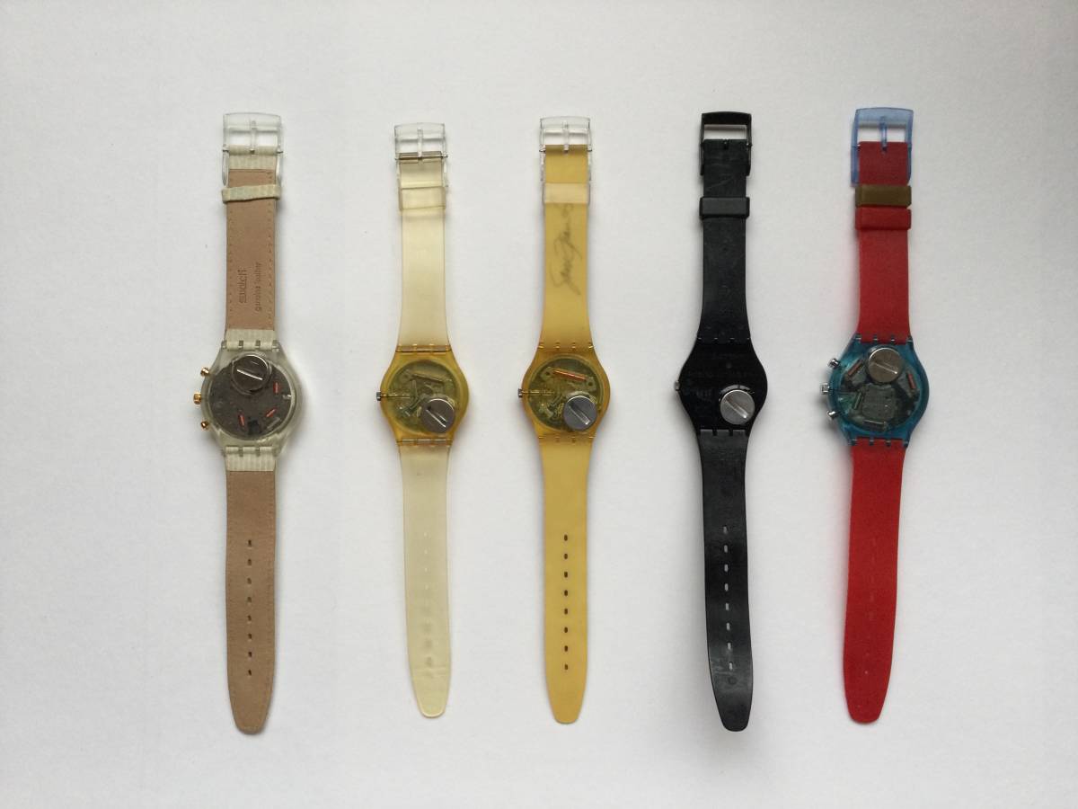 Swatch スタンダード スペシャル クロノ 5本セット 夏のはじまりを感じ 