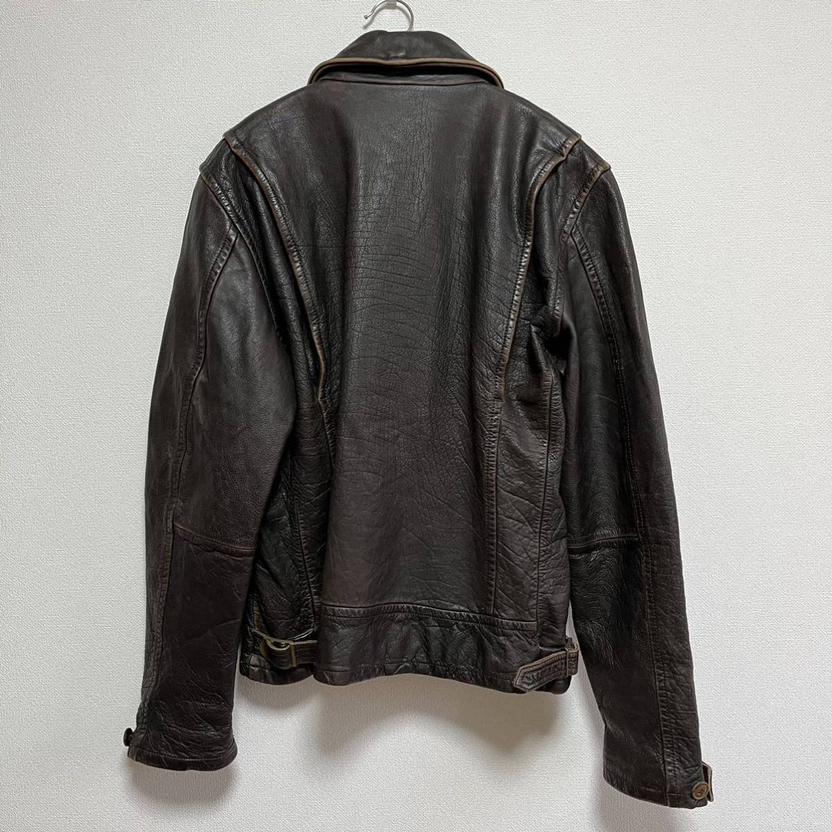美品 L.L.BEAN SIGNATURE 復刻 30s ボマージャケット レザージャケット 