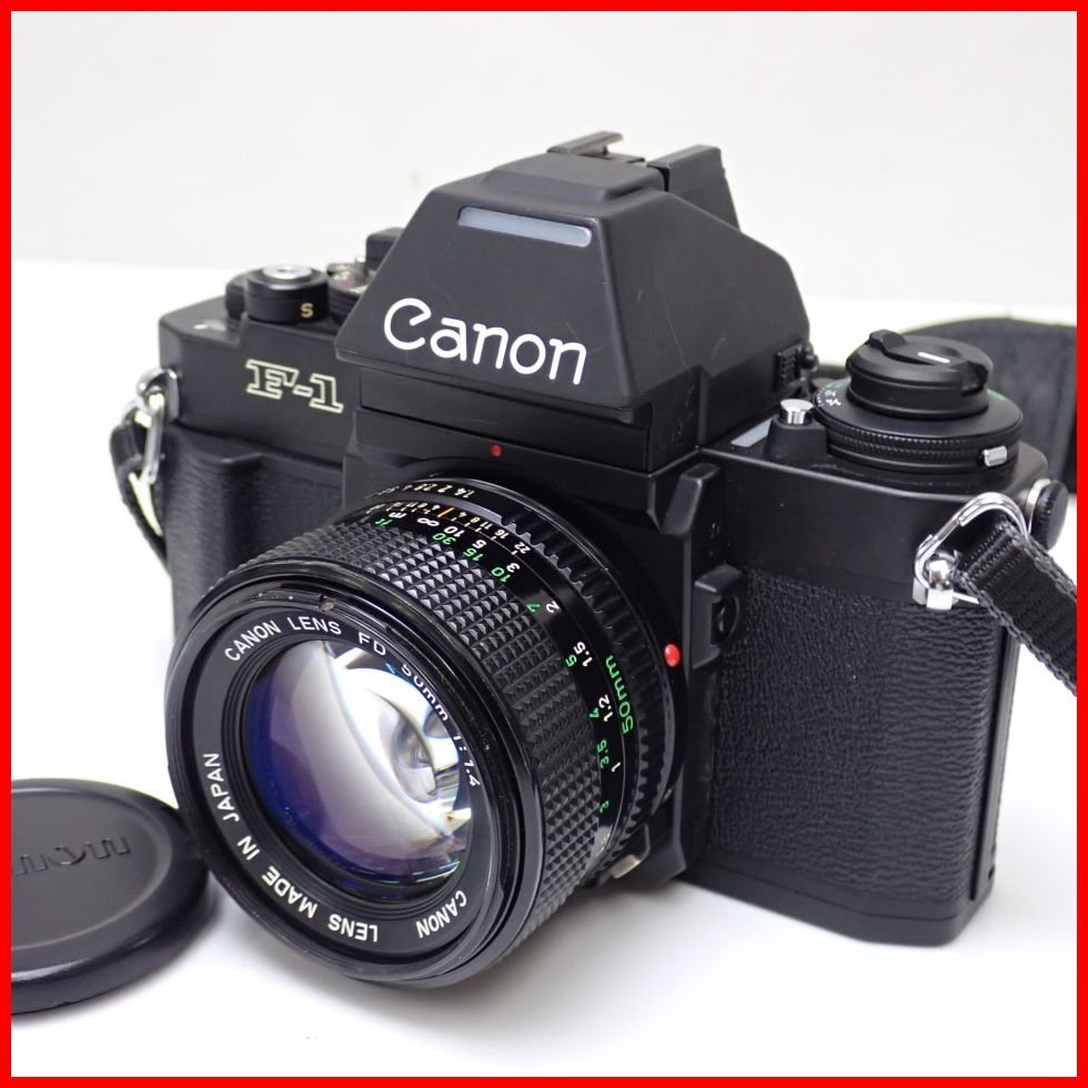 ☆Canon/キャノン New F-1 一眼レフフィルムカメラ + FD50mm F1.4