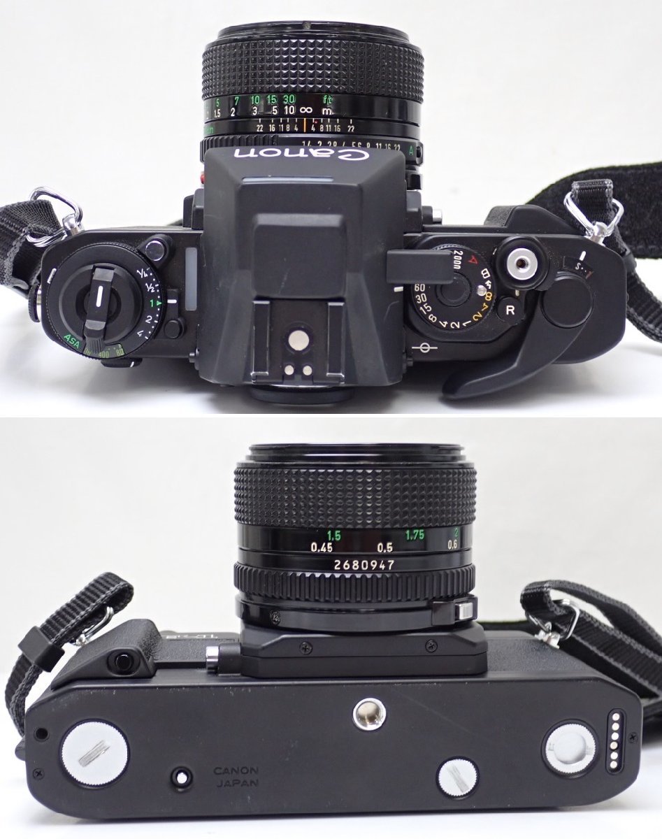 ☆Canon/キャノン New F-1 一眼レフフィルムカメラ + FD50mm F1.4